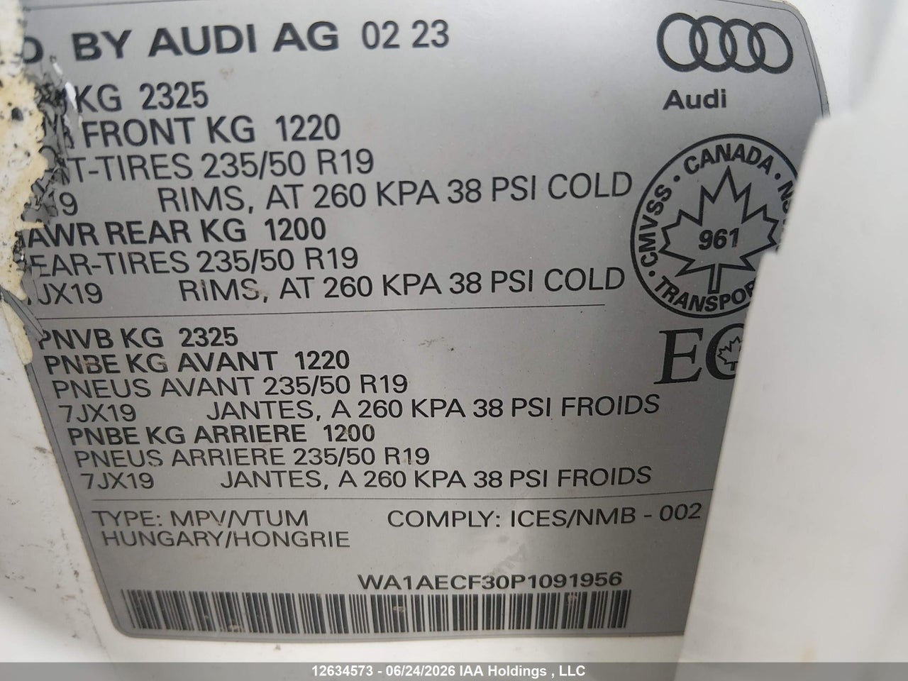 2023 AUDI Q3 45 KOMFORT thumbnail 10