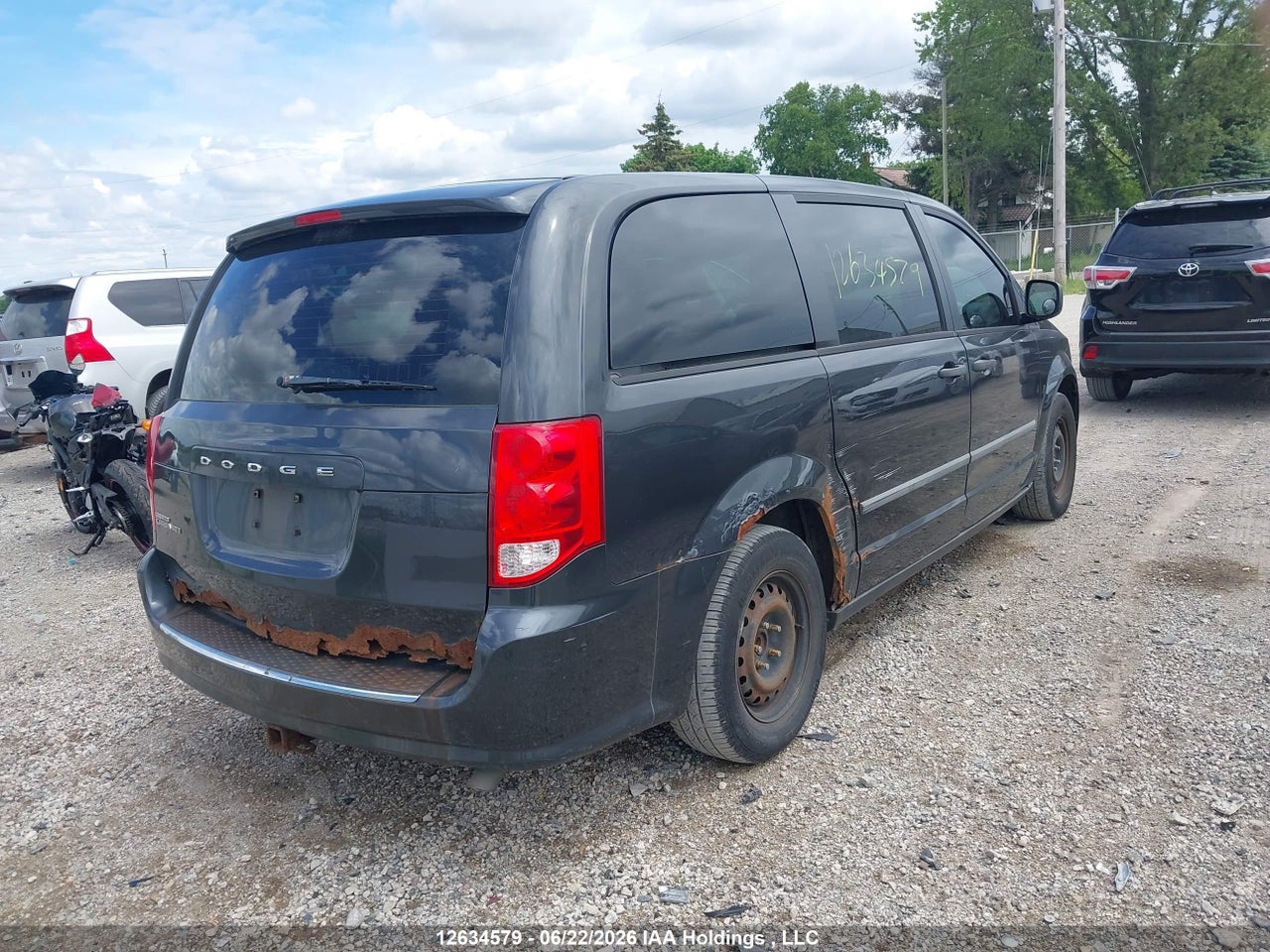 2012 DODGE GRAND CARAVAN SE thumbnail 5