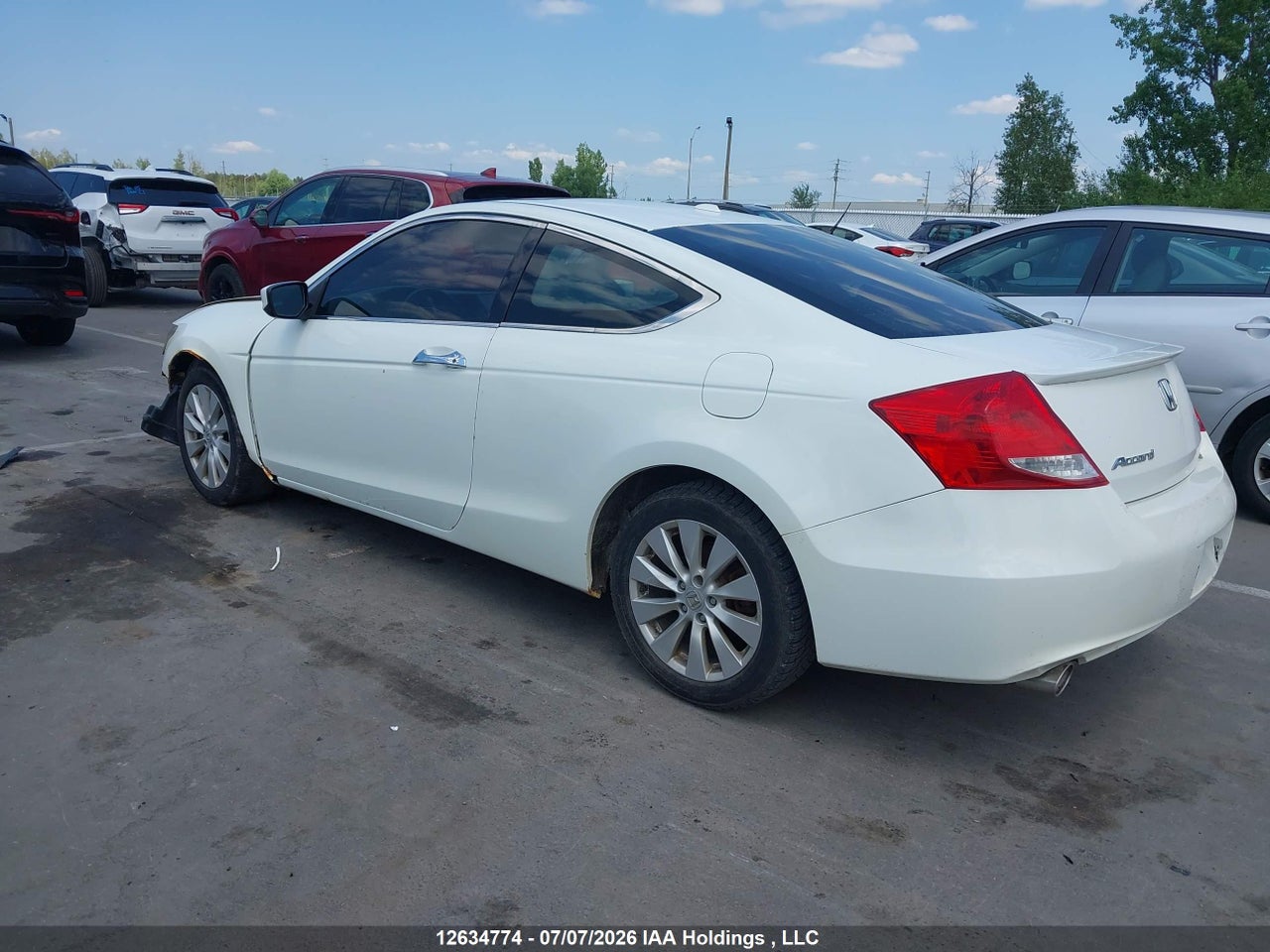 2012 HONDA ACCORD EX-L V6 thumbnail 4