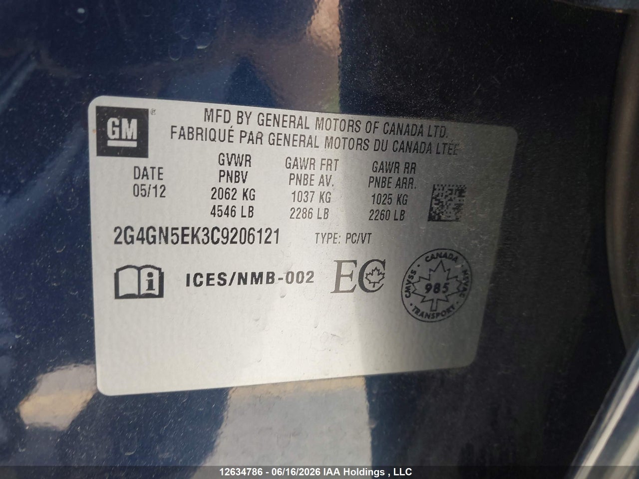 2012 BUICK REGAL thumbnail 10