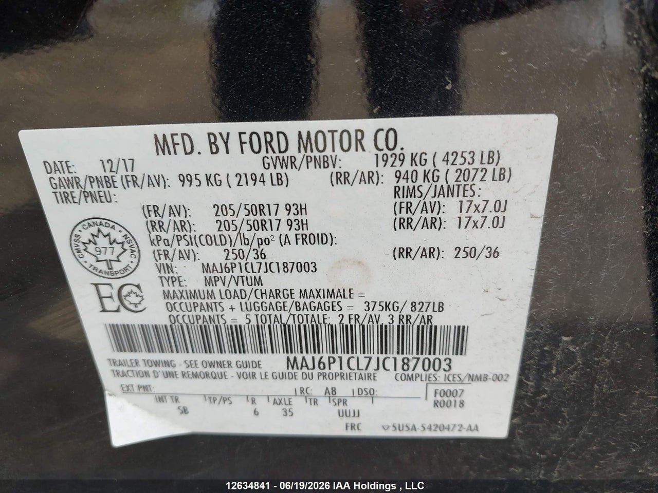2018 FORD ECOSPORT SES thumbnail 10