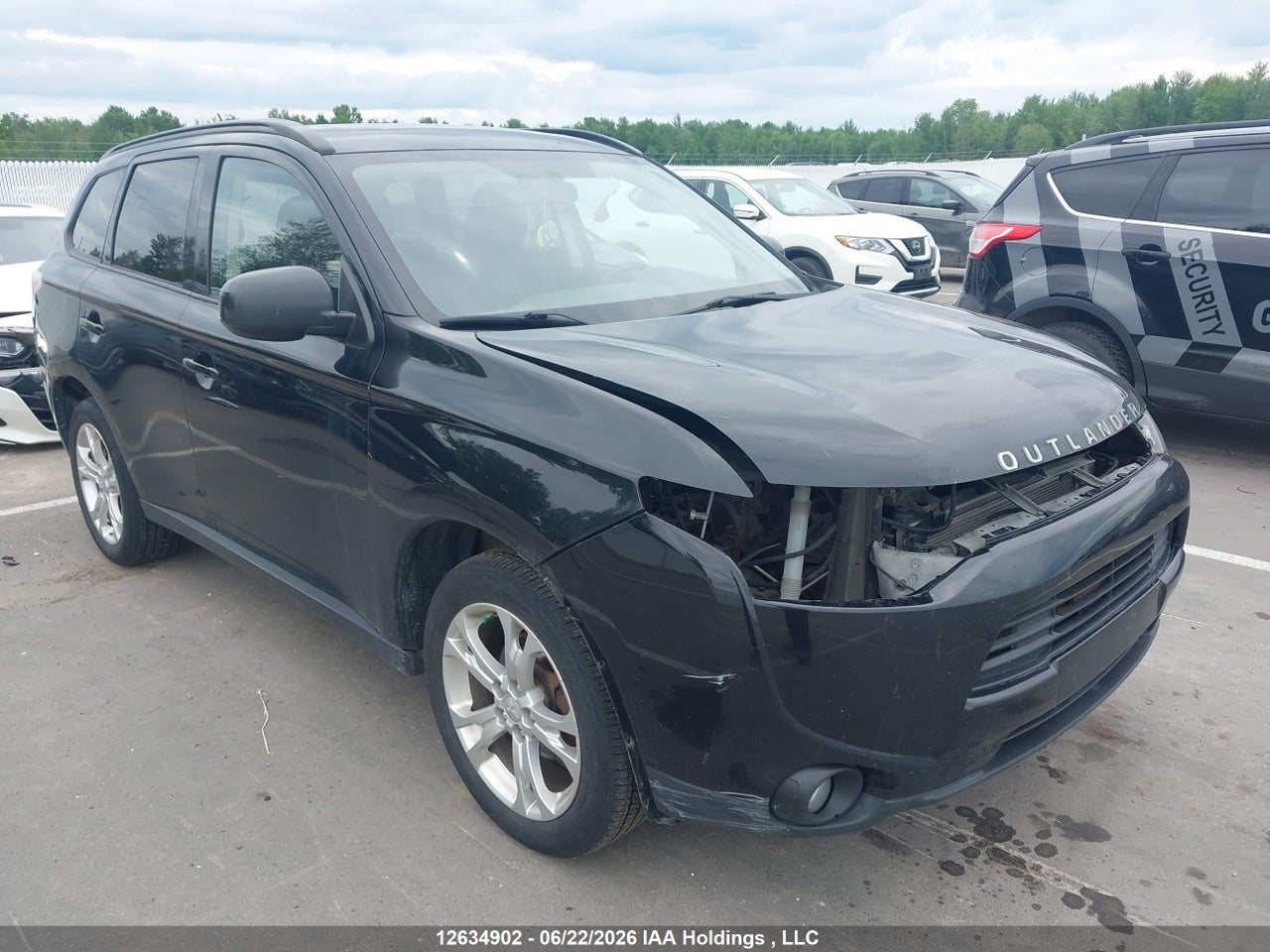 2014 MITSUBISHI OUTLANDER ES thumbnail 2