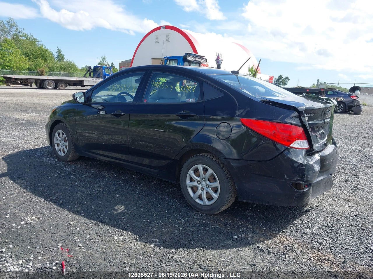 2012 HYUNDAI ACCENT GL thumbnail 4
