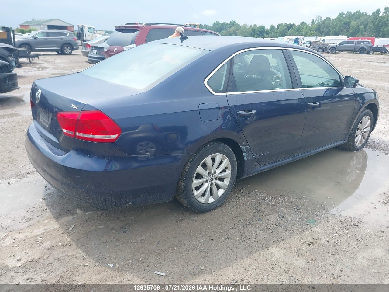 2014 VOLKSWAGEN PASSAT 1.8 TSI TRENDLINE thumbnail 5