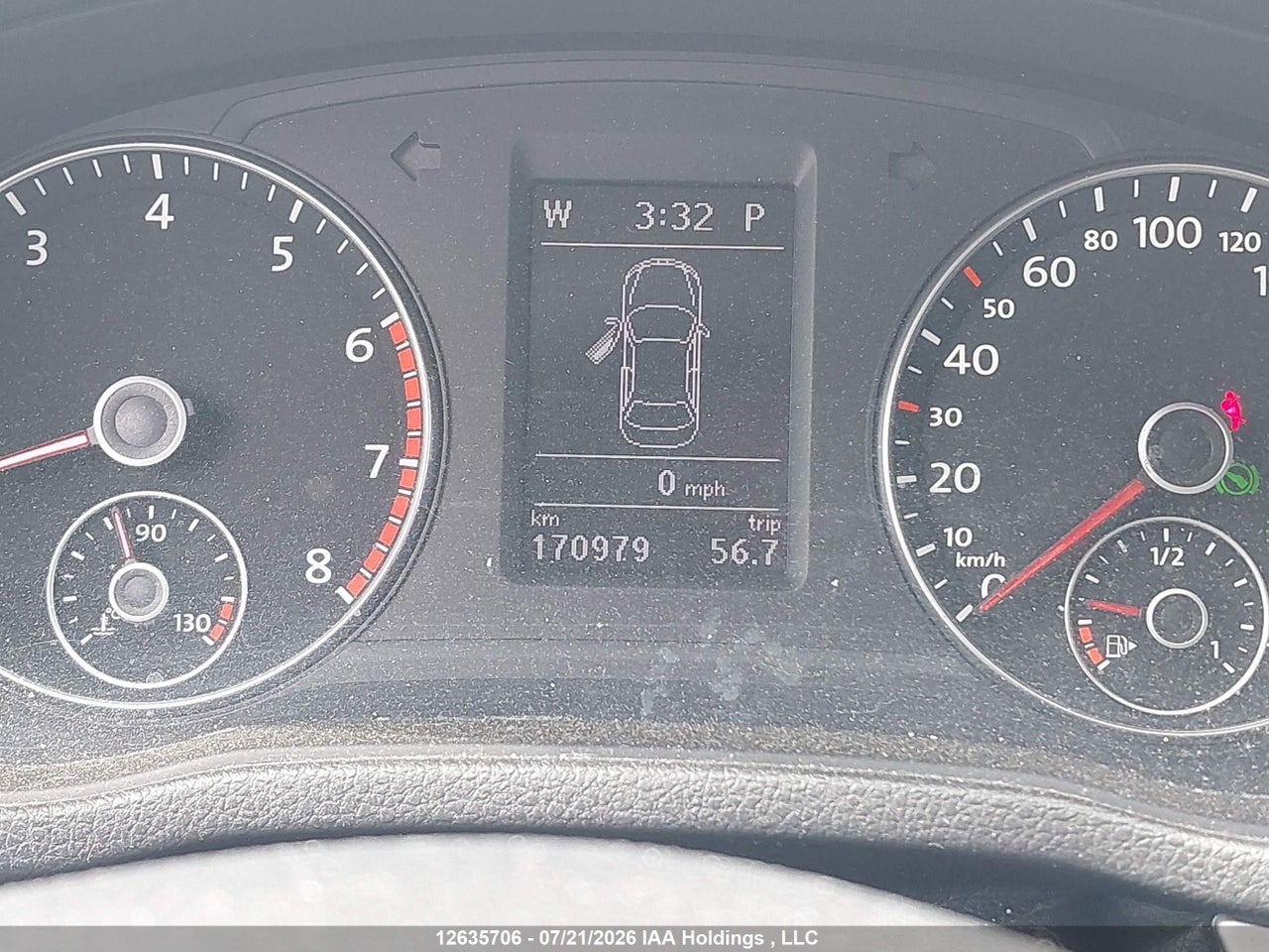 2014 VOLKSWAGEN PASSAT 1.8 TSI TRENDLINE thumbnail 8