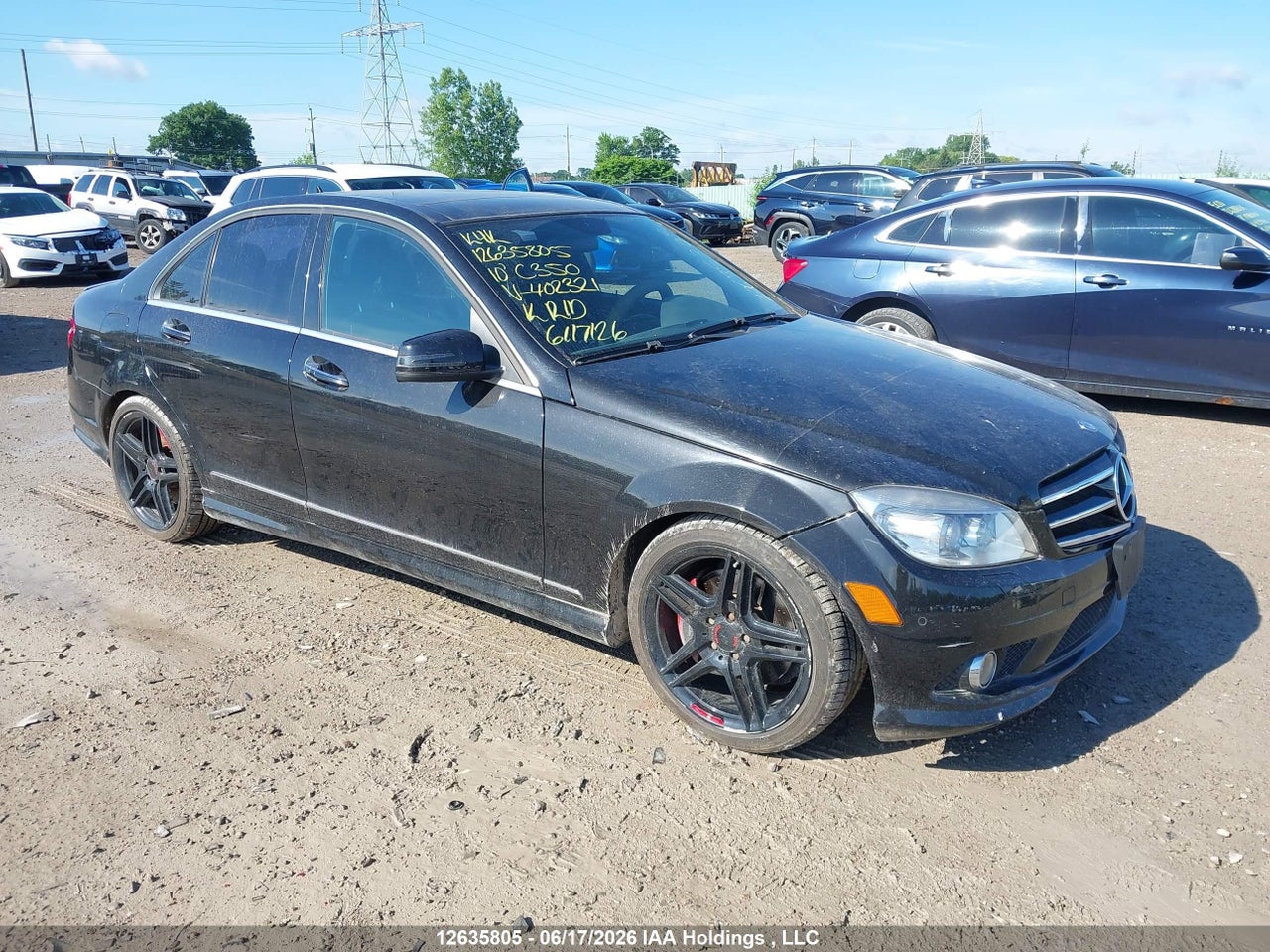 2010 MERCEDES BENZ C 350 4MATIC thumbnail 2