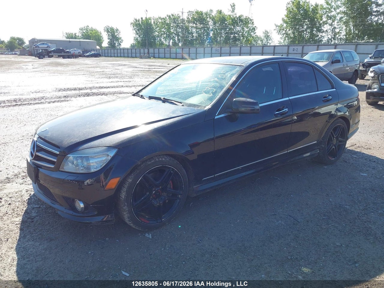 2010 MERCEDES BENZ C 350 4MATIC thumbnail 3