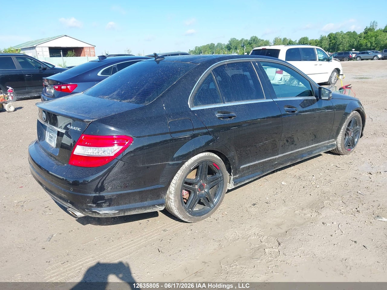 2010 MERCEDES BENZ C 350 4MATIC thumbnail 5