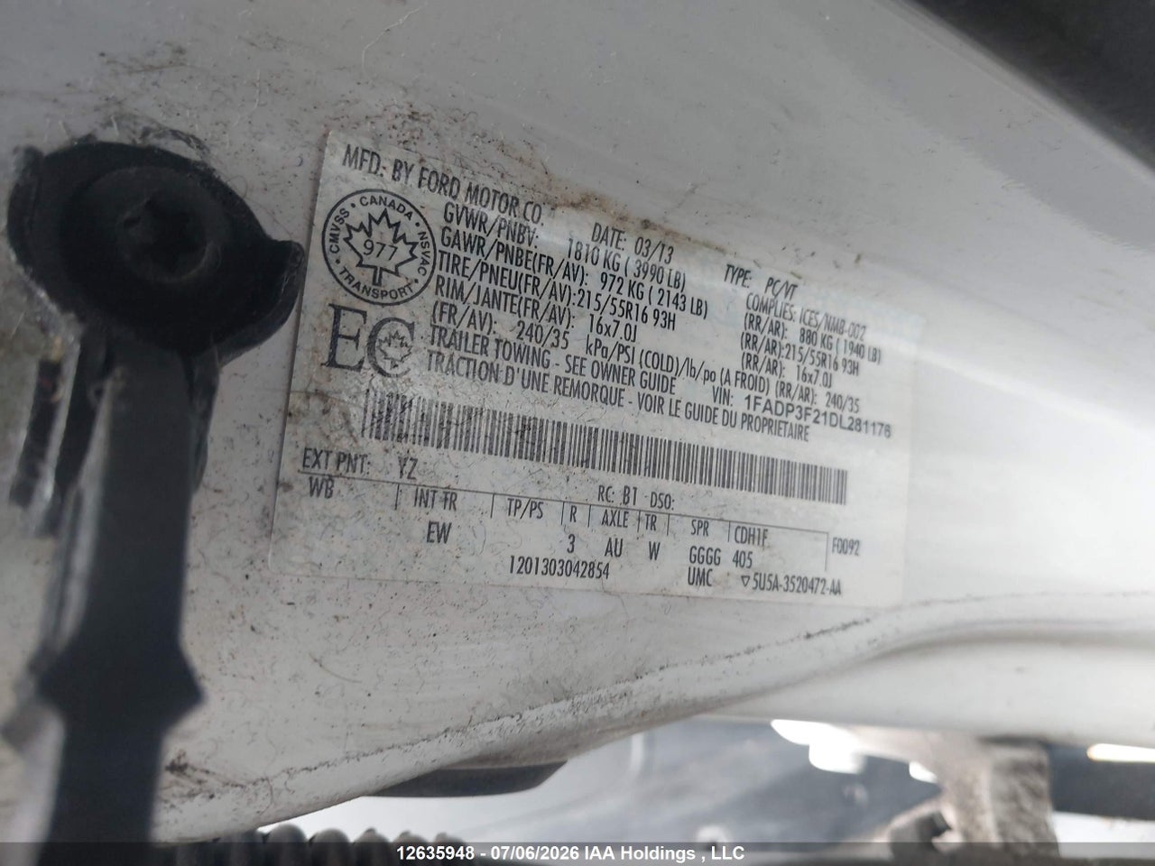 2013 FORD FOCUS SE thumbnail 10