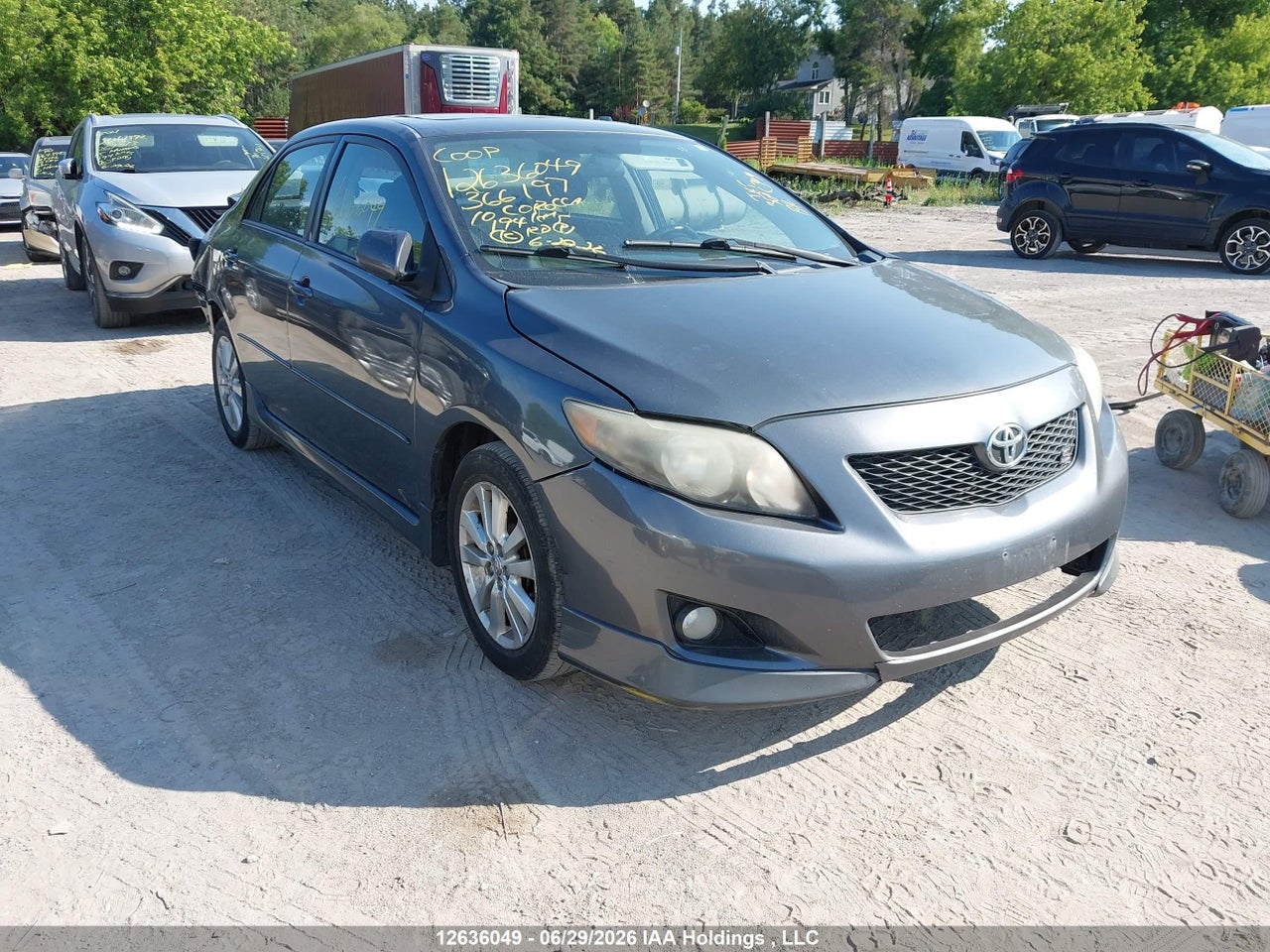 2010 TOYOTA COROLLA S thumbnail 2
