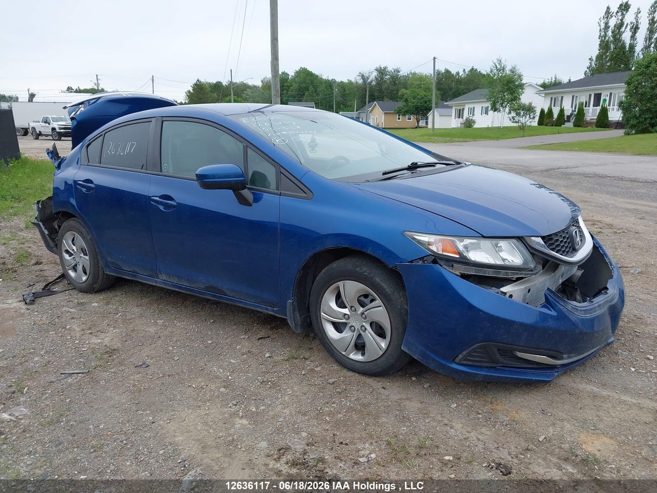 2015 HONDA CIVIC LX thumbnail 2