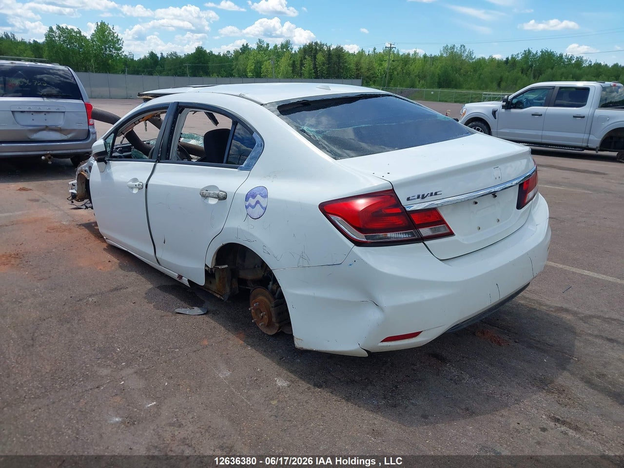 2014 HONDA Civic touring thumbnail 4