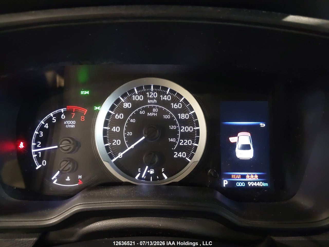 2020 TOYOTA COROLLA LE thumbnail 8