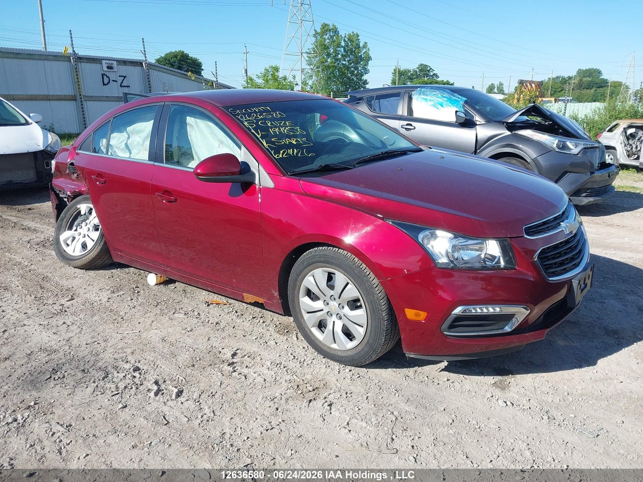 2015 CHEVROLET CRUZE 1LT thumbnail 2