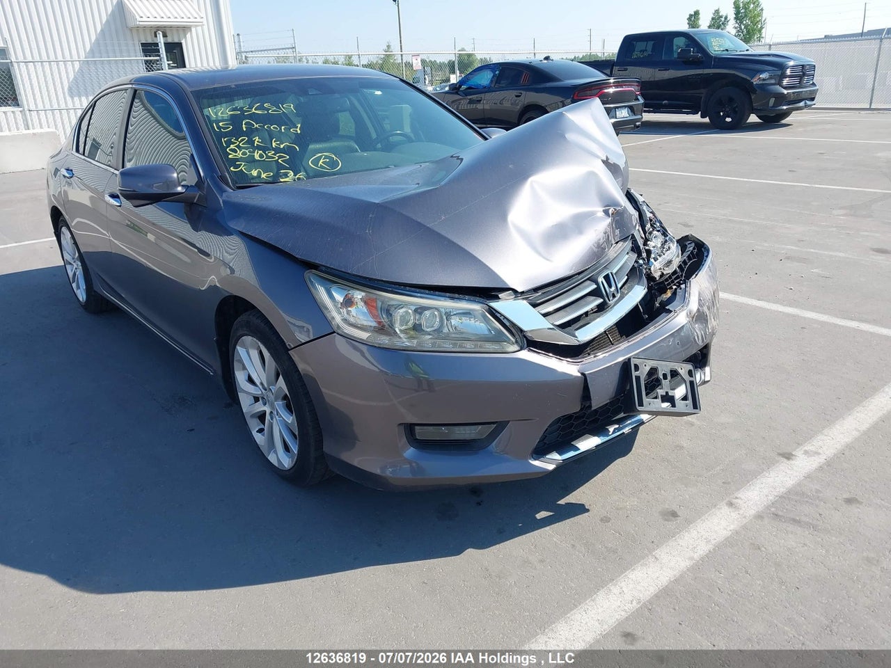 2015 HONDA ACCORD TOURING thumbnail 2