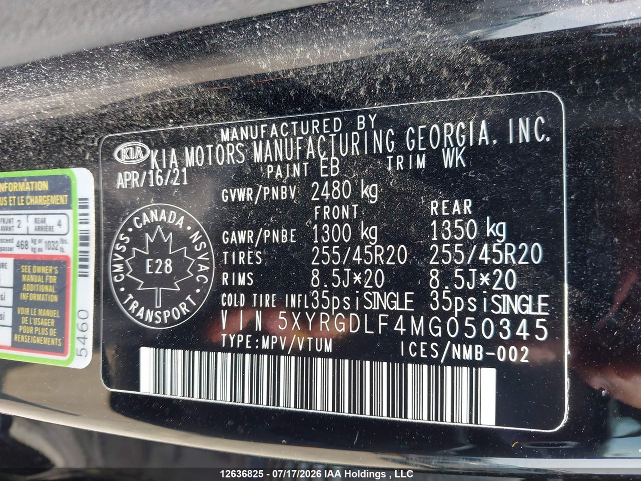 2021 KIA SORENTO thumbnail 10