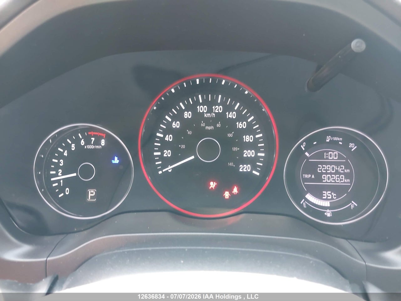 2018 HONDA HR-V LX thumbnail 8