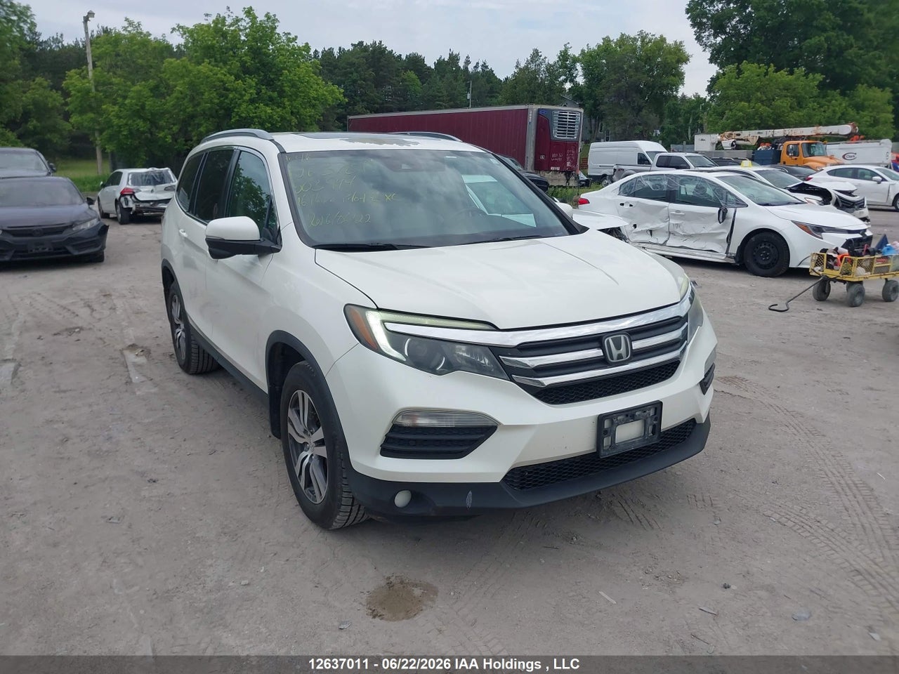 2016 HONDA PILOT EXL thumbnail 2