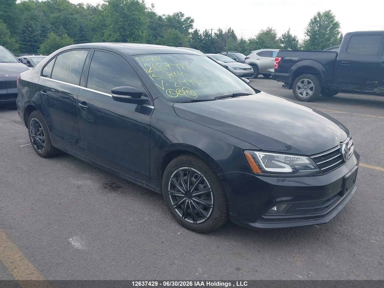 2015 VOLKSWAGEN JETTA 1.8 TSI HIGHLINE thumbnail 2