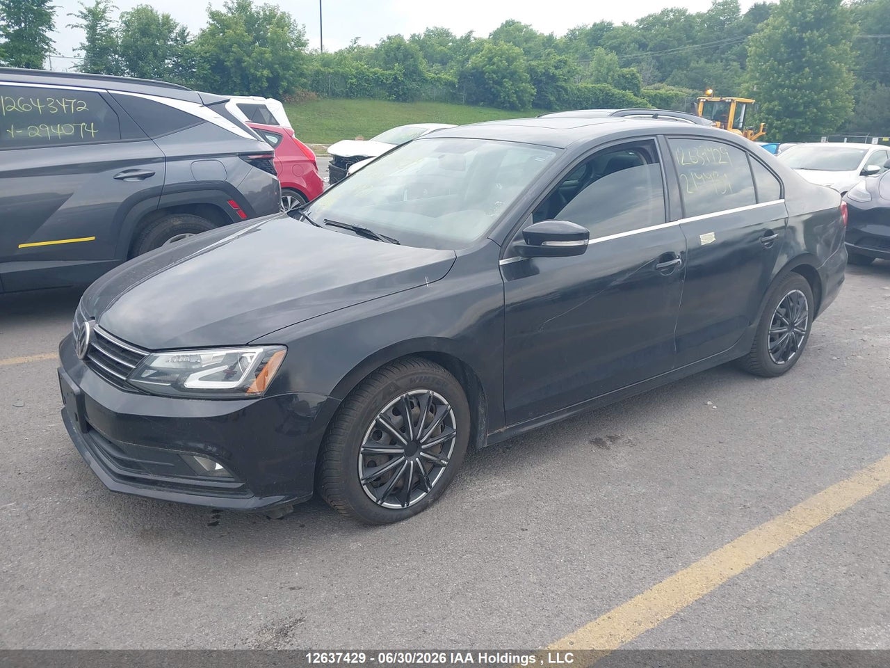 2015 VOLKSWAGEN JETTA 1.8 TSI HIGHLINE thumbnail 3
