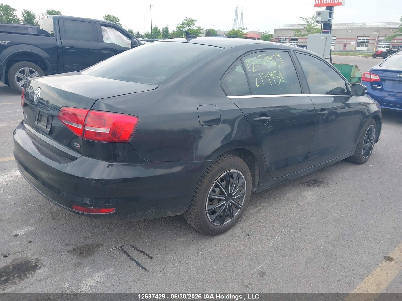2015 VOLKSWAGEN JETTA 1.8 TSI HIGHLINE thumbnail 5