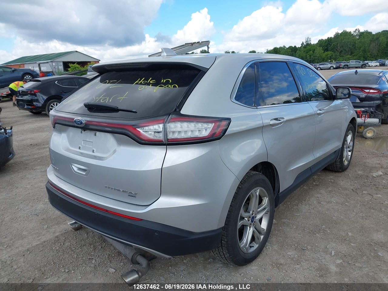 2017 FORD EDGE TITANIUM thumbnail 5