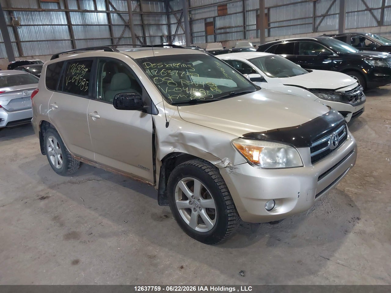 2008 TOYOTA RAV4 LIMITED thumbnail 2