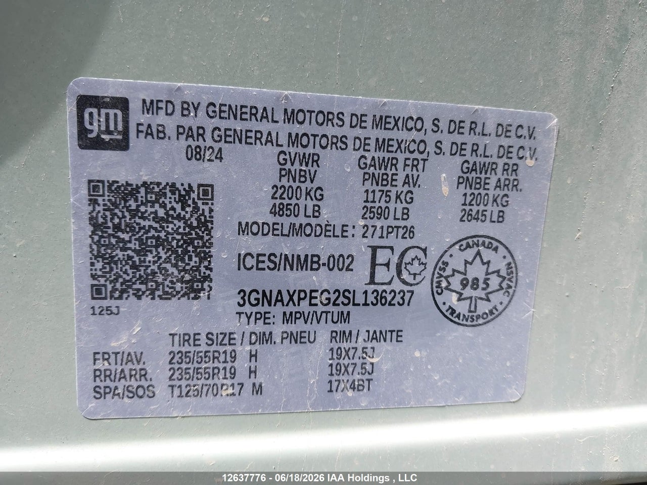 2025 CHEVROLET EQUINOX LT thumbnail 10