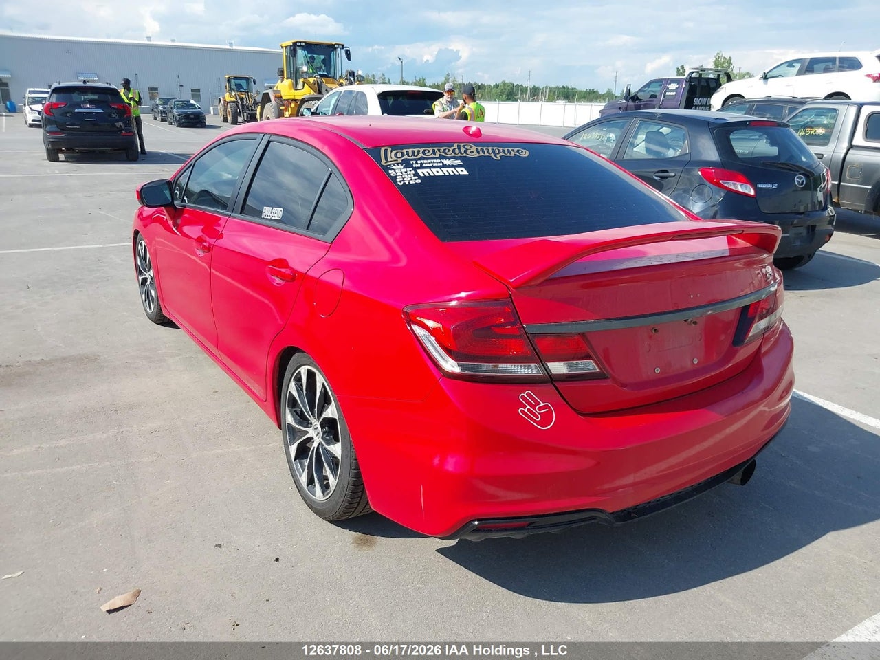 2015 HONDA CIVIC SI thumbnail 4