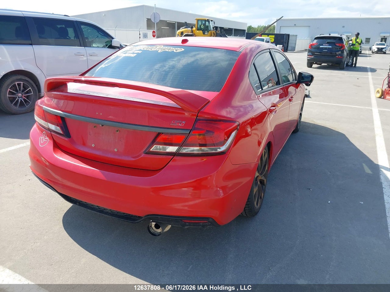 2015 HONDA CIVIC SI thumbnail 5