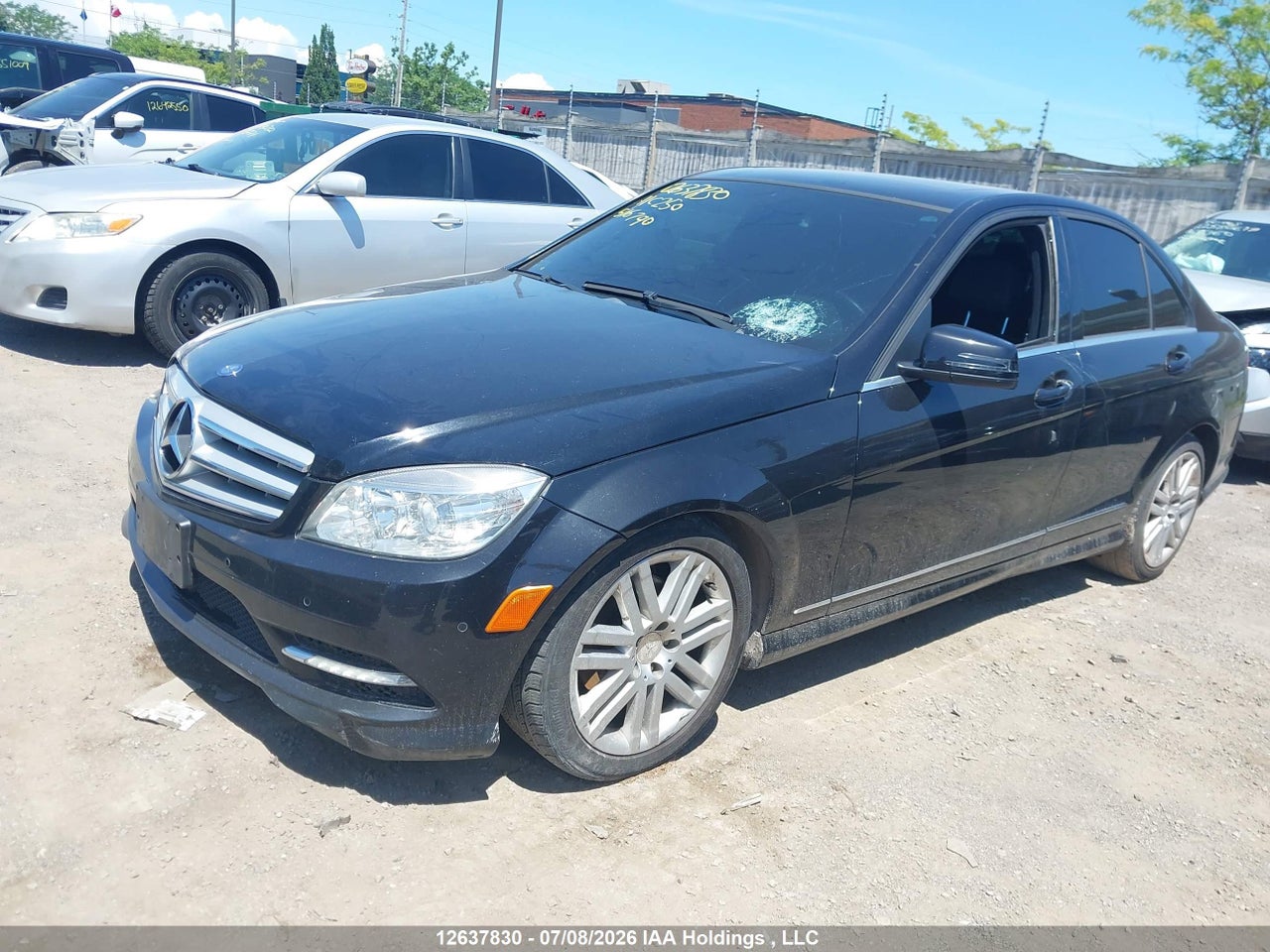 2011 MERCEDES BENZ C 250 4MATIC thumbnail 3