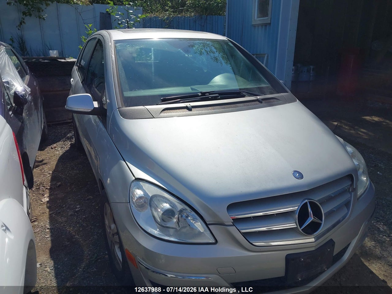 2009 MERCEDES BENZ B200 thumbnail 2
