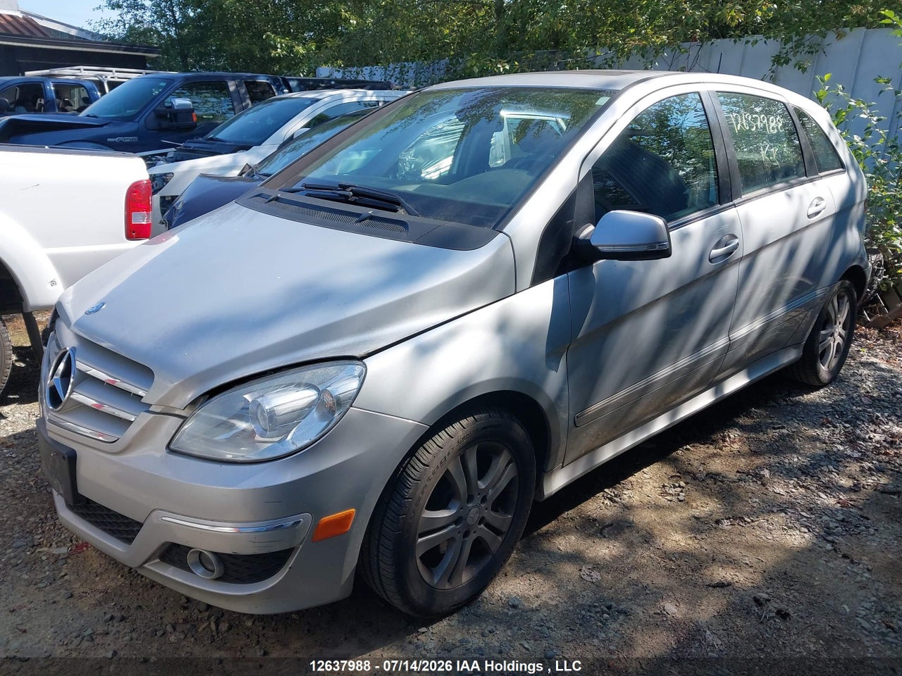 2009 MERCEDES BENZ B200 thumbnail 3