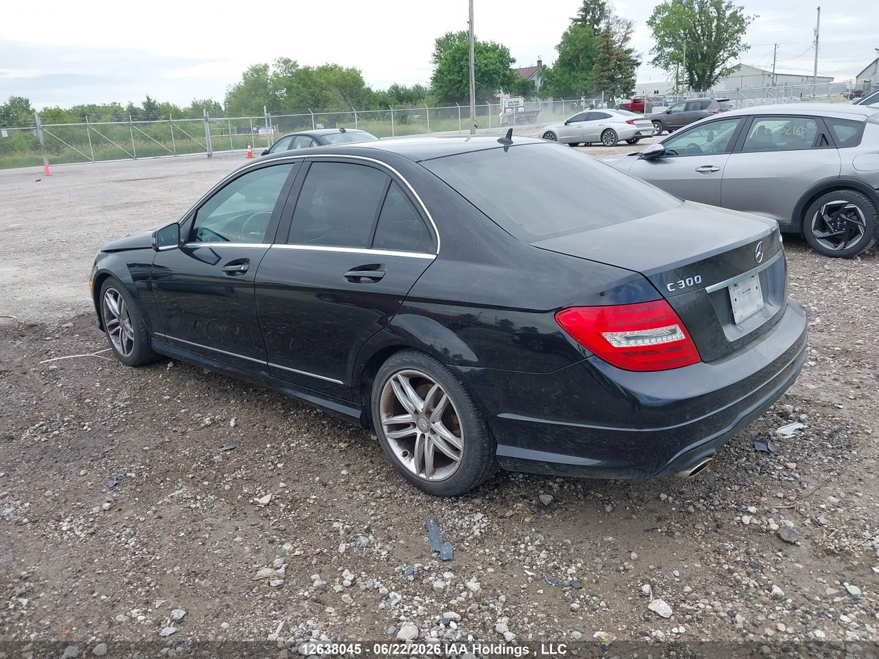 2013 MERCEDES BENZ C 300 4MATIC thumbnail 4