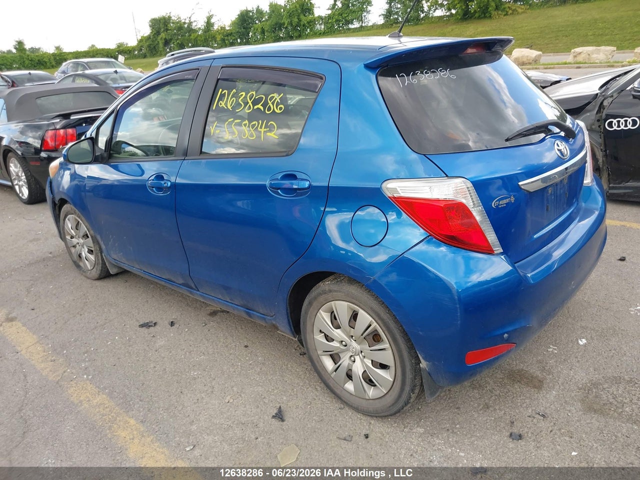 2013 TOYOTA YARIS thumbnail 4