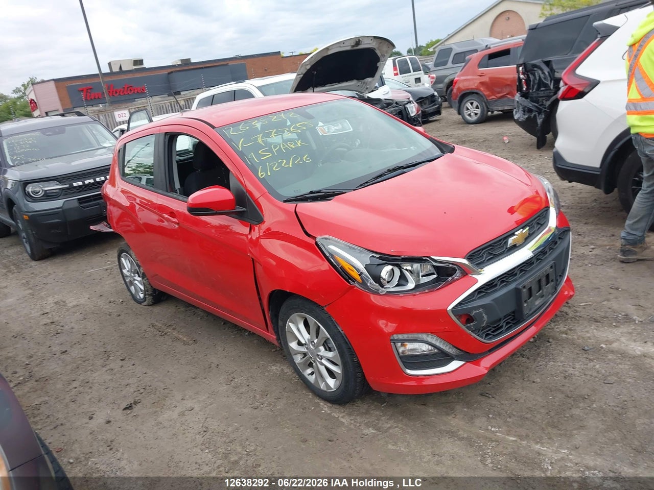 2019 CHEVROLET SPARK 1LT thumbnail 2