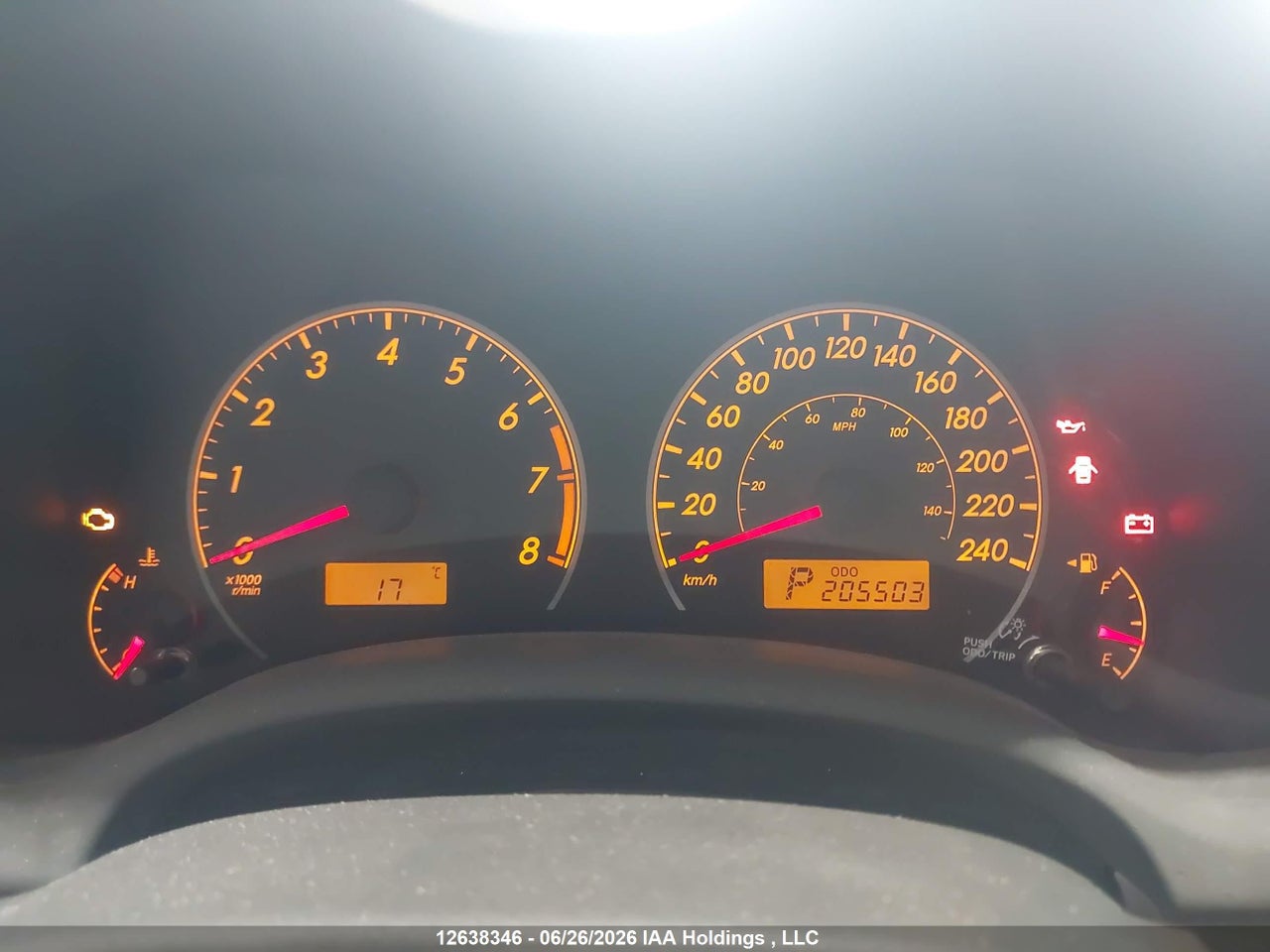 2010 TOYOTA COROLLA thumbnail 8