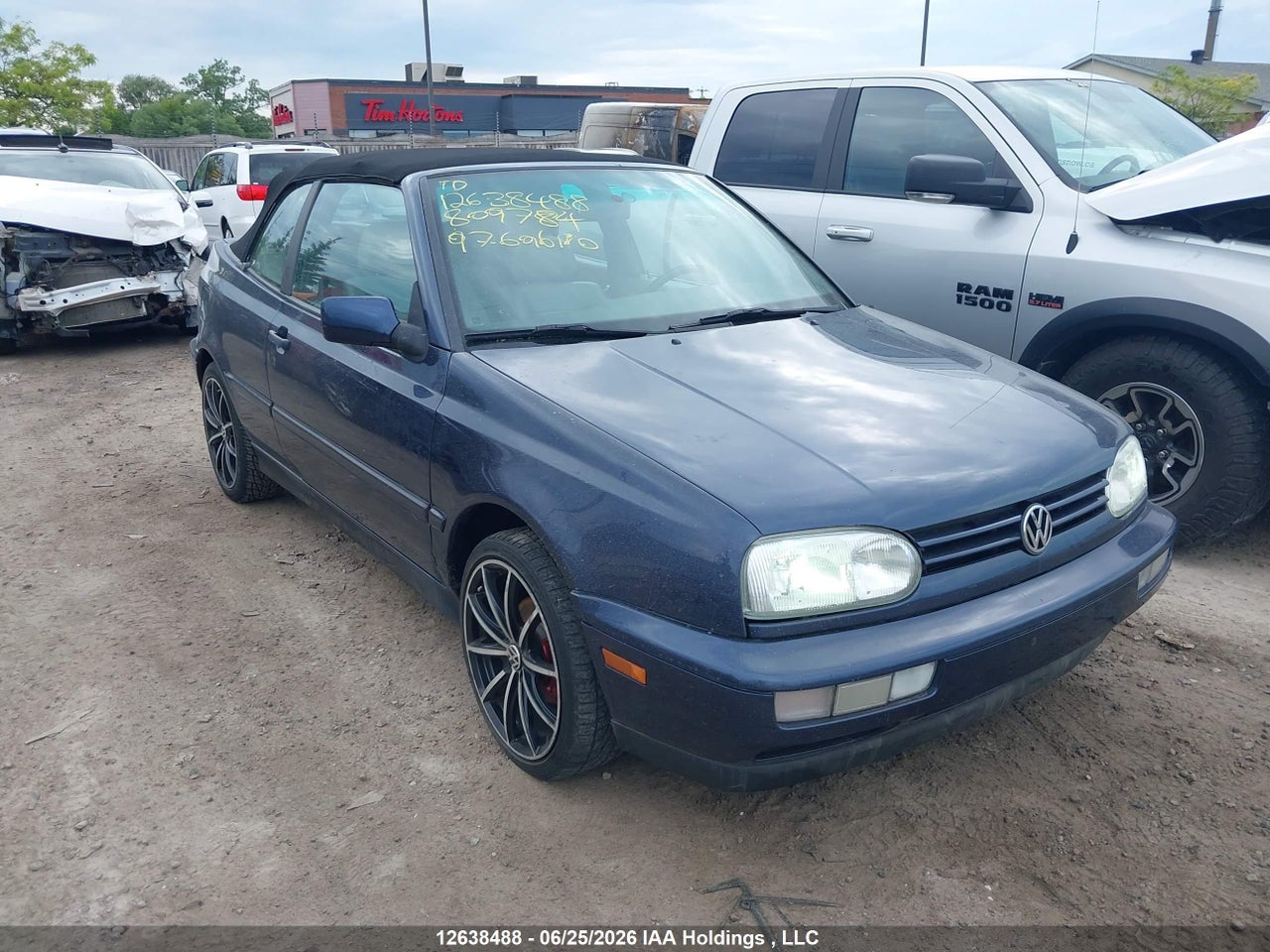 1997 VOLKSWAGEN CABRIO HIGHLINE thumbnail 2
