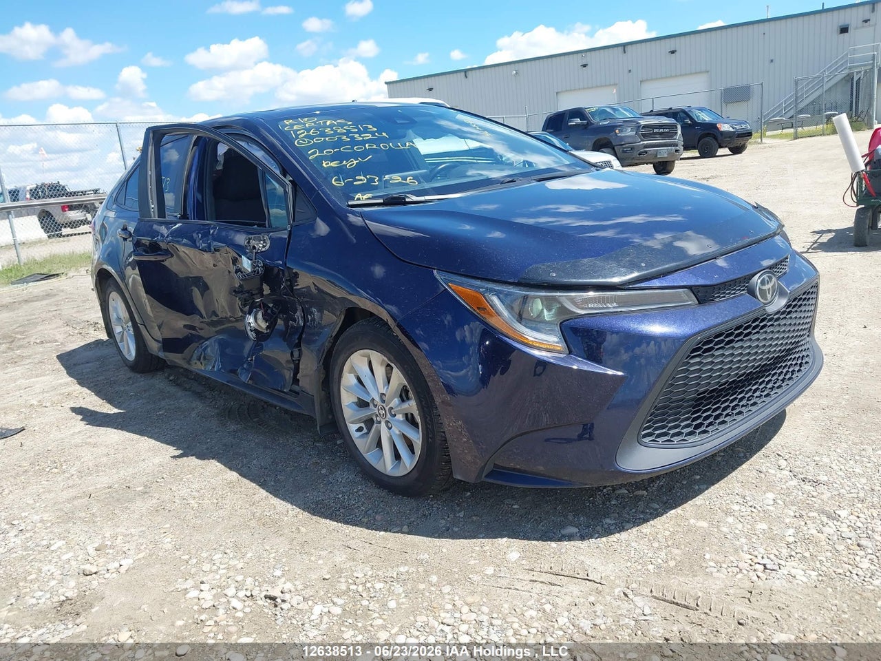 2020 TOYOTA COROLLA LE thumbnail 2