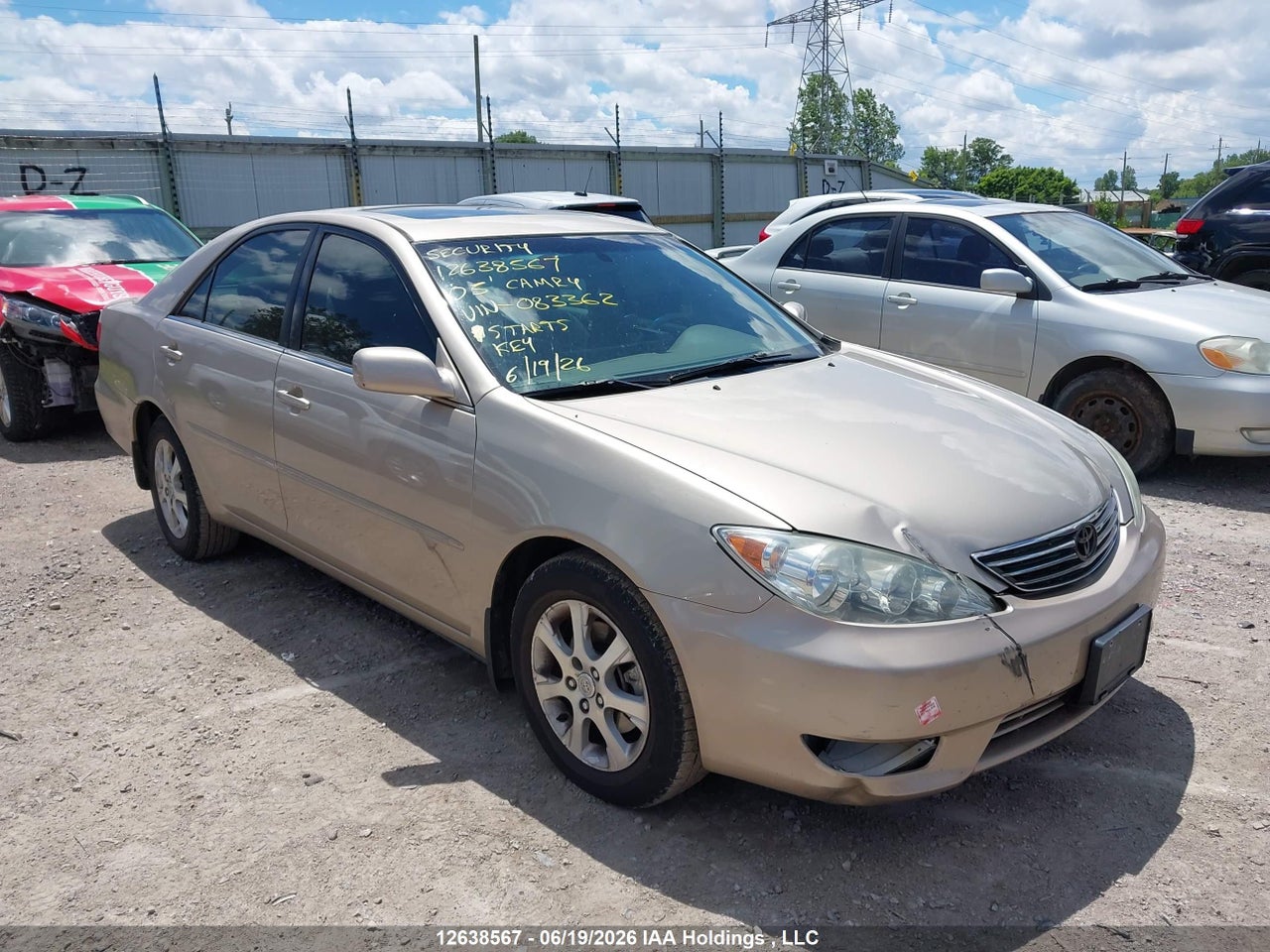 2005 TOYOTA CAMRY LE V6/XLE V6 thumbnail 2