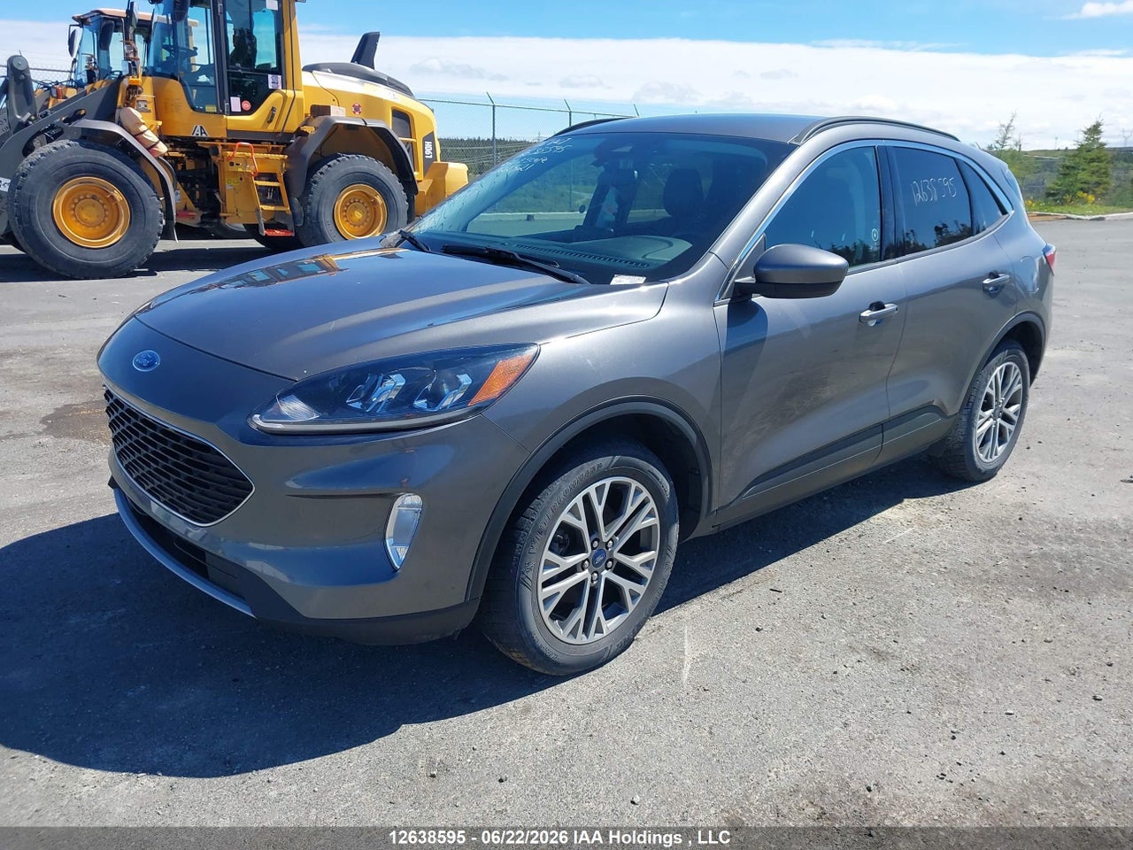 2021 FORD ESCAPE SEL HYBRID thumbnail 3