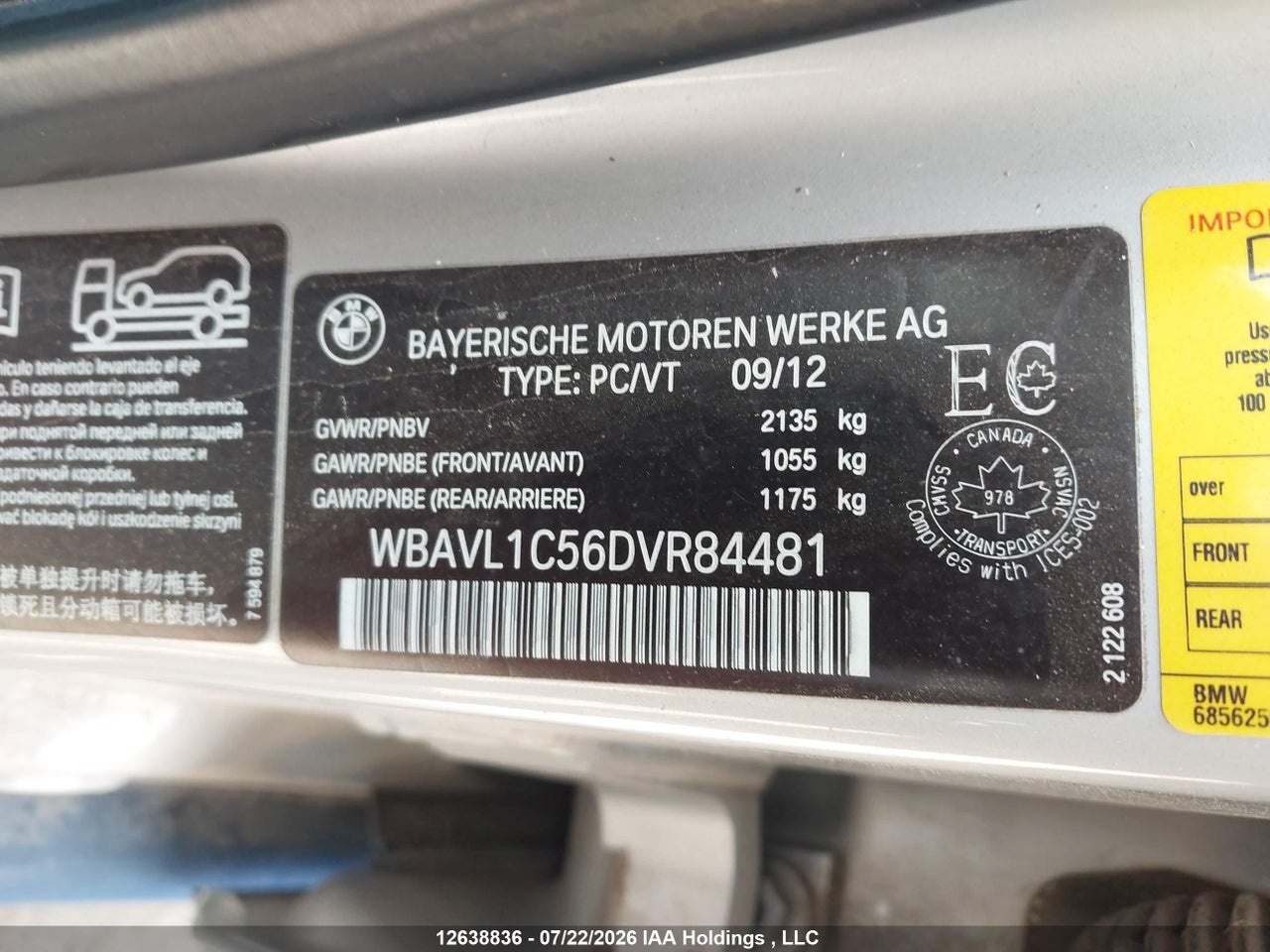 2013 BMW X1 XDRIVE28I thumbnail 10