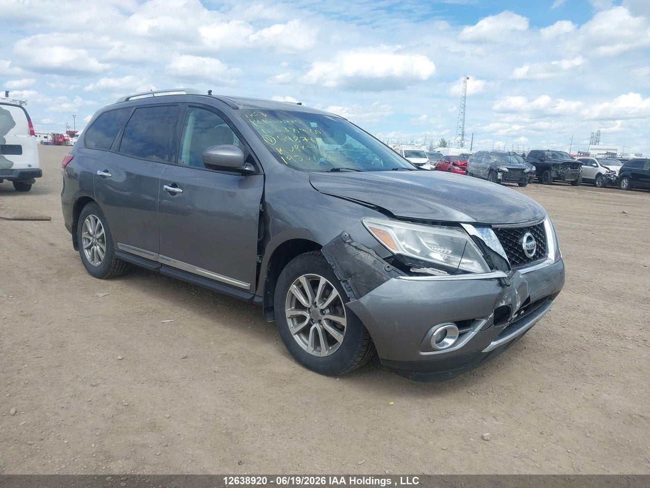 2015 NISSAN PATHFINDER PLATINUM/S/SL/SV thumbnail 2