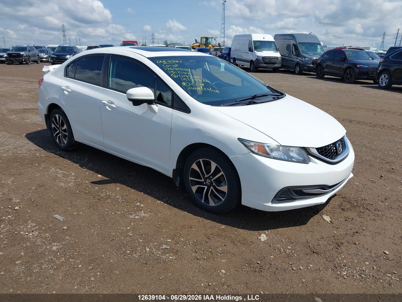 2015 HONDA CIVIC SEDAN thumbnail 2
