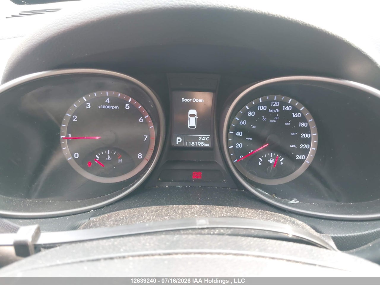 2016 HYUNDAI SANTA FE SPORT 2.4 LUXURY thumbnail 8