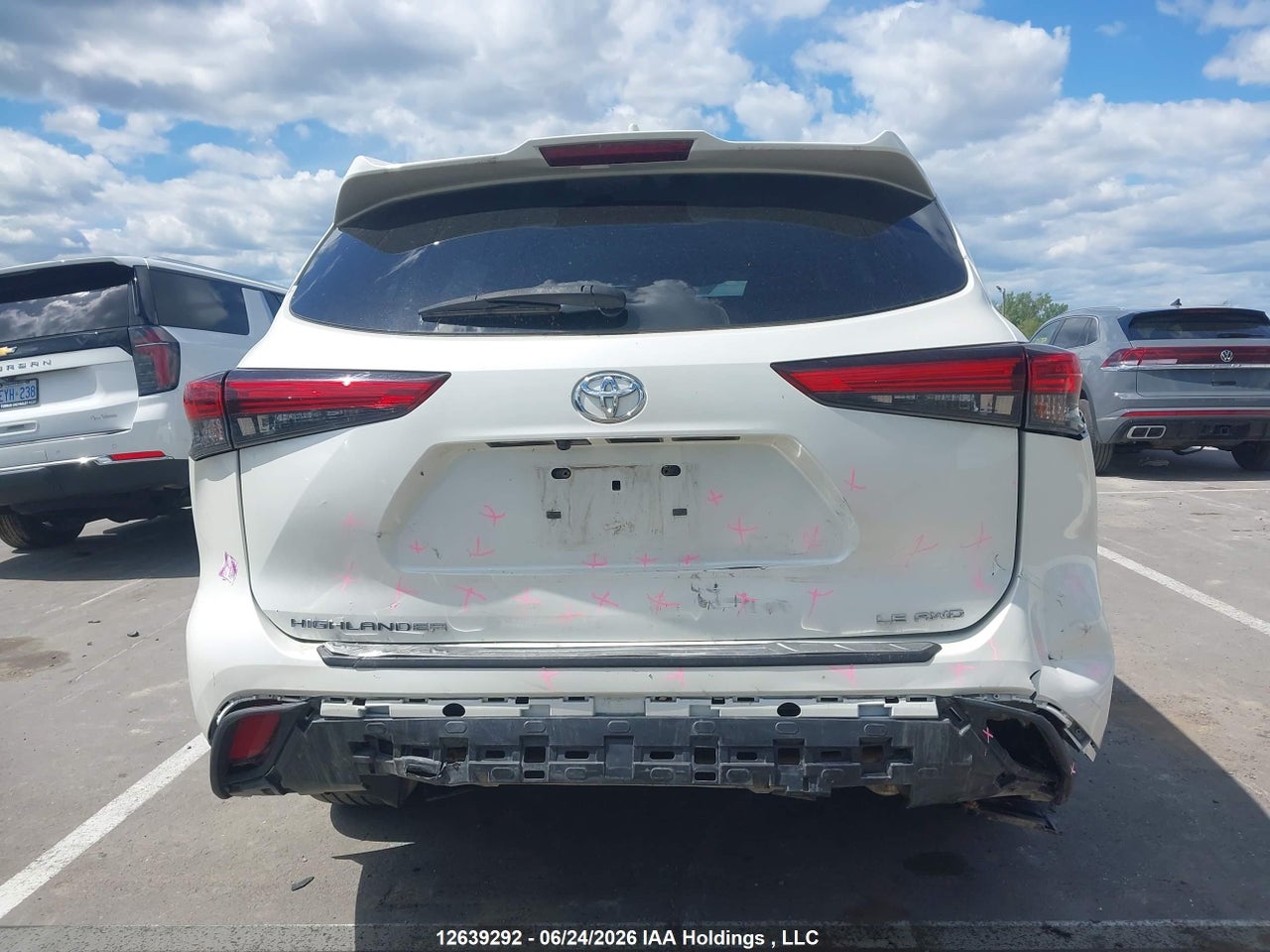 2020 TOYOTA HIGHLANDER LE thumbnail 7