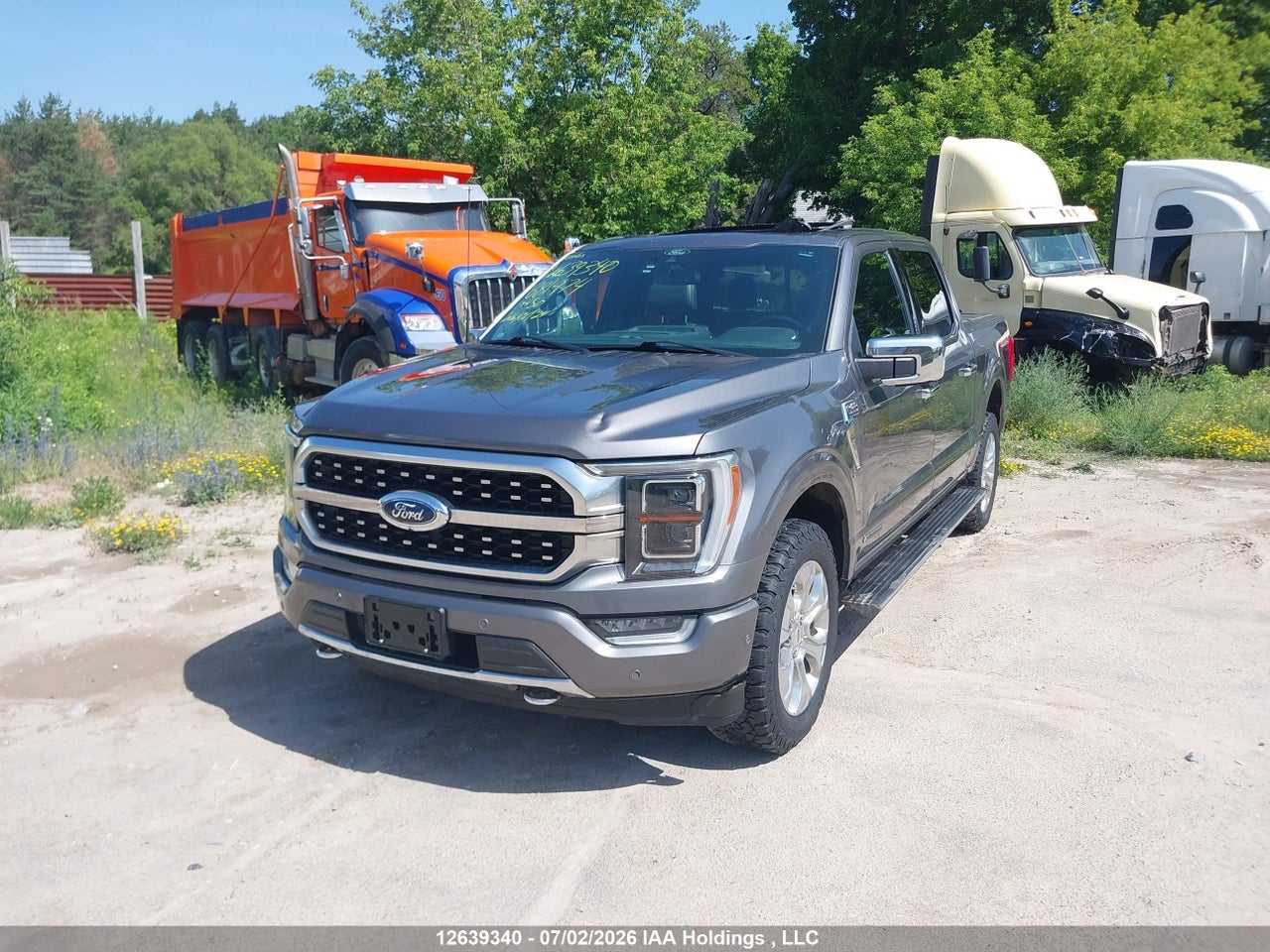 2021 FORD F-150 Hybrid Platinum thumbnail 3