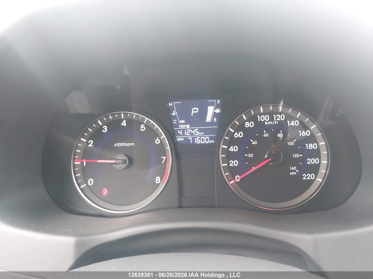 2012 HYUNDAI ACCENT GL thumbnail 8