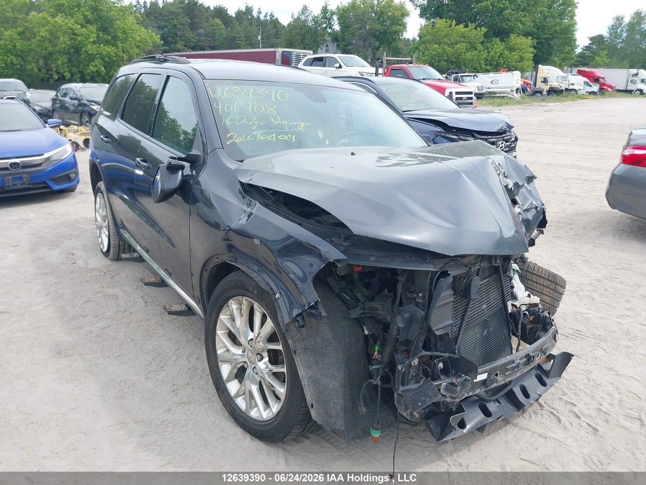 2016 DODGE DURANGO LIMITED thumbnail 2