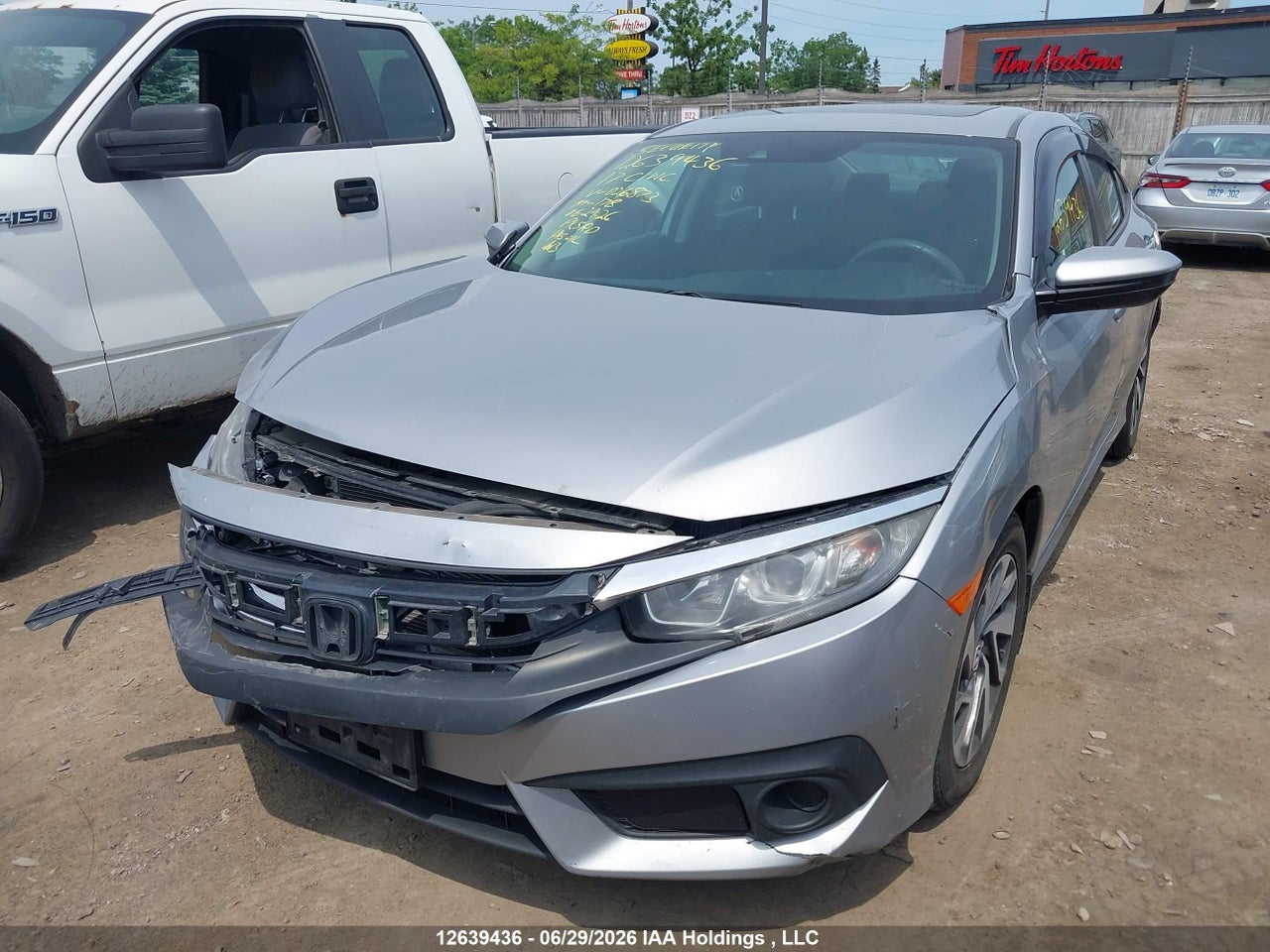 2017 HONDA CIVIC EX 4DR thumbnail 3